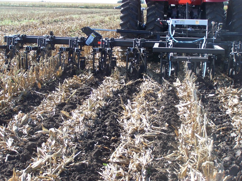 Close up shot of the 2984 Maverick running in the field