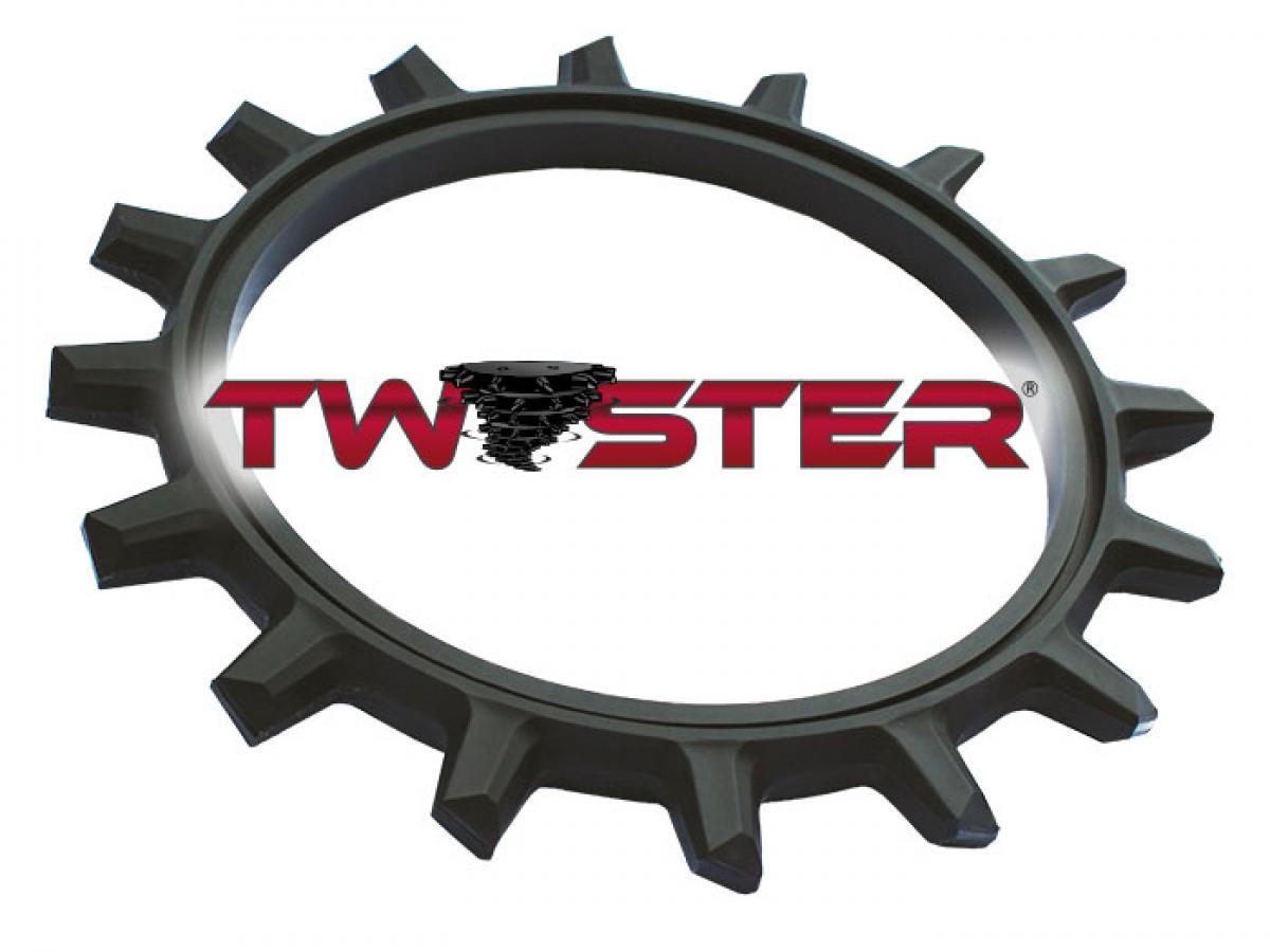 Twister poly ring only option with logo