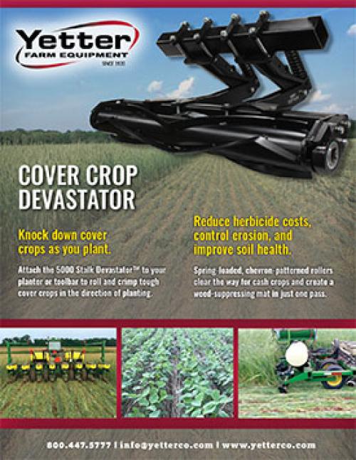 Cover crop roller flyer image